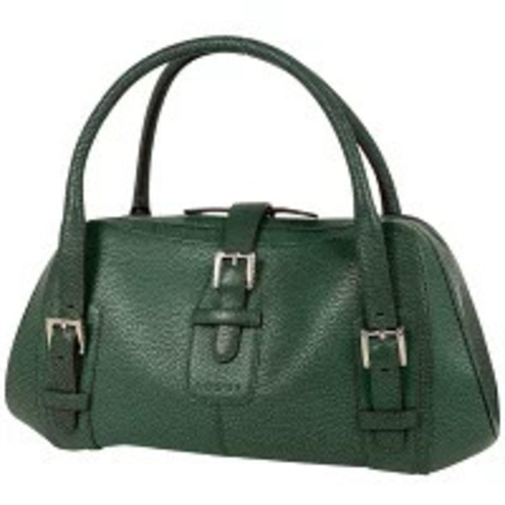 Loewe handbag tote bag leather green
